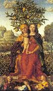 Libri, Girolamo dai The Virgin and Child with Saint Anne Sweden oil painting artist